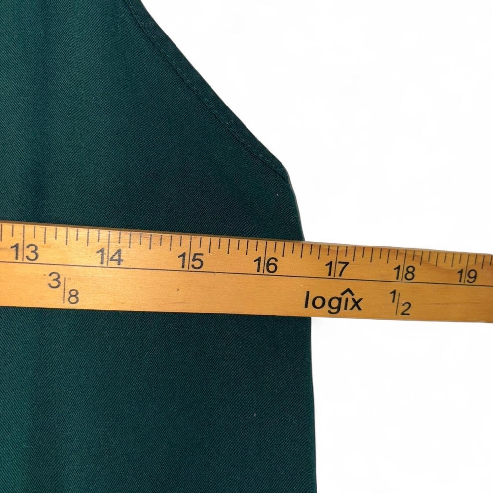 Free People Dark Green Asymmetrical Slip Dress - Picture 5 of 9